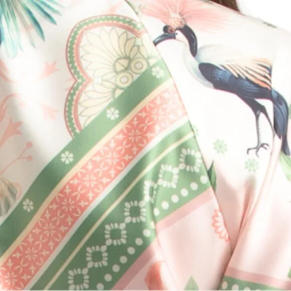 CIEBON Arkya Long Sleeve Tie Front Blouse - Picture 6 of 6